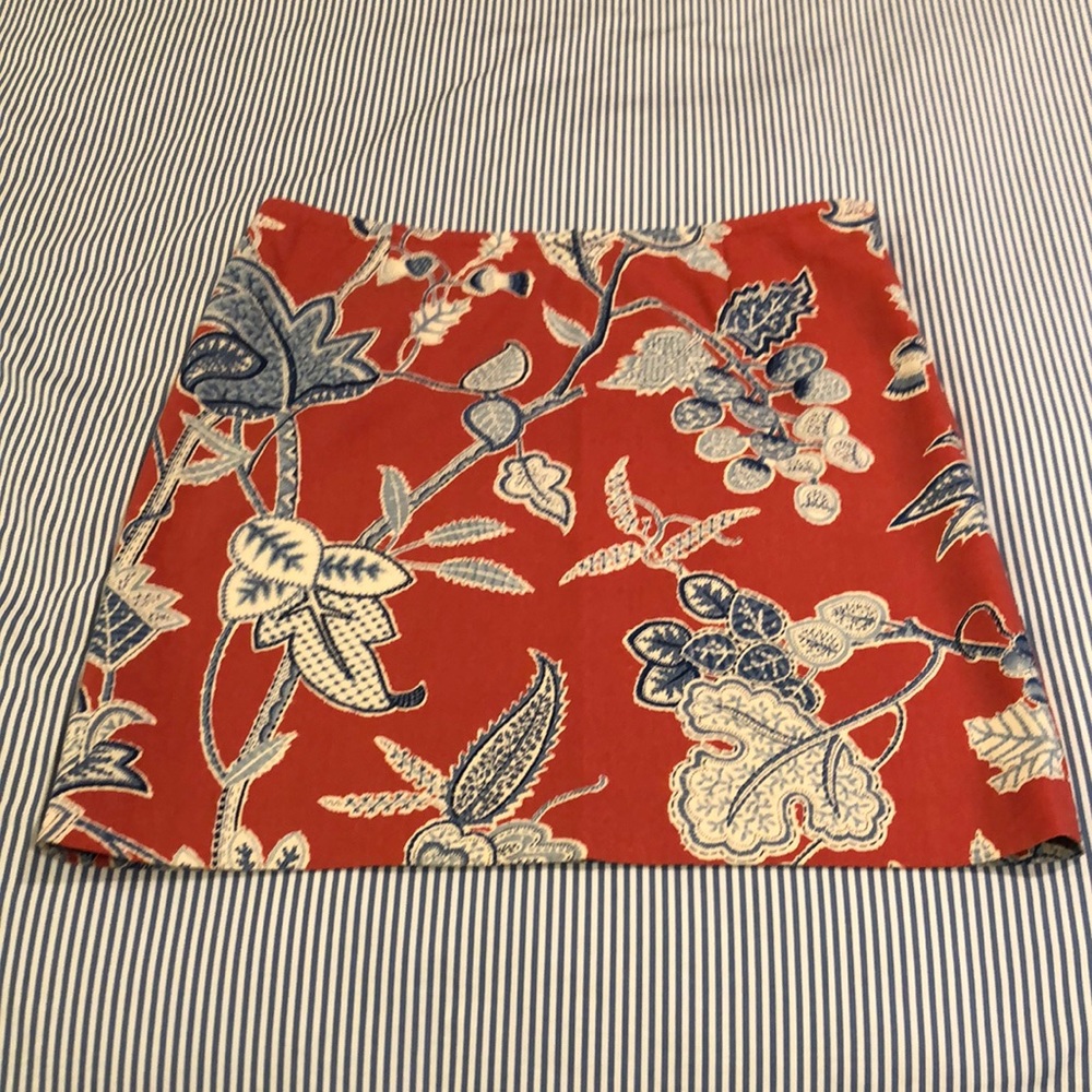 Printed miniskirt